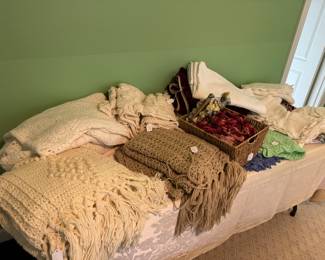 Large Collection of Linens