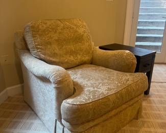 Thomasville Upholstered Armchair (40"W x 42"D x 35" Back Height)