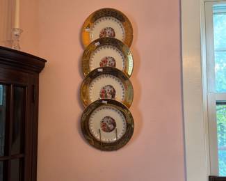 Vintage 22 Karat Gold Plates