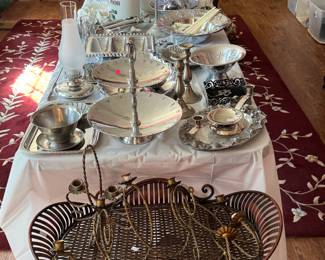 Pewter Serving Pieces