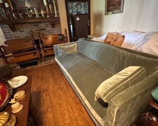 Formal Sofa - Newly purchased /  Vintage Set of 2 Twin Beds 