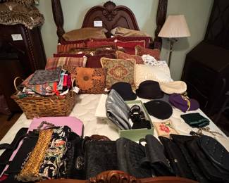 Throw Pillows / Purses / Scarves 