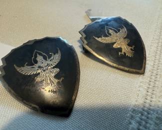 Siam Sterling Silver Earrings