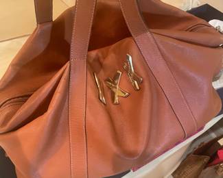 PALOMA PICASSO ALL LEATHER PURSE W/ SLEEPER BAG