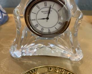 WATERFORD SMALL CLOCK