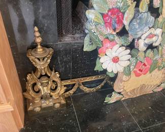 FRENCH FIREPLACE DECOR