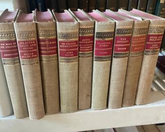 MANY VINTAGE BOOKS AND SETS -