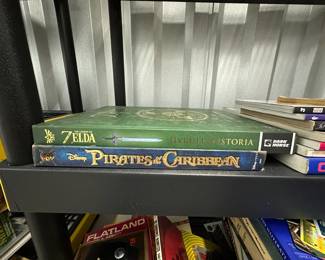 $25 - Hyrule Historia & Pirates of the Caribbean Interactive Book