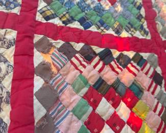 $180 Large Vintage Quilt, great condition only minor wear see pictures , no notable stains, pet free /smoke free