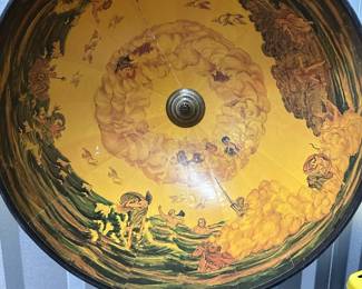 $75 OBO - Globe Wine Bar - Partial Crack