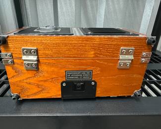$50 - Spirit of St. Louis Radio Alarm Clock Aviator Flight Case 
