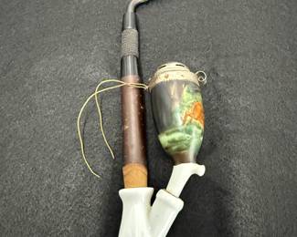 $50  Porcelain Deer Pipe 