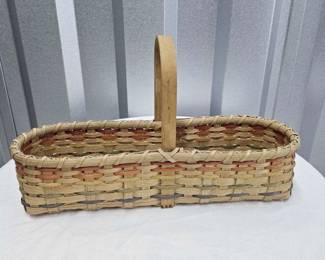 $10 Rainbow Woven Basket