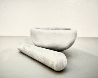 $10 Stone Mortar Pestel