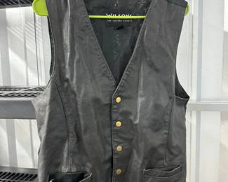 $35 - Medium - Wilson Leather Vest