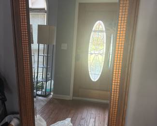 Tall dressing mirror