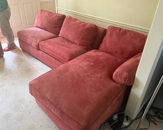 Sofa with chaise