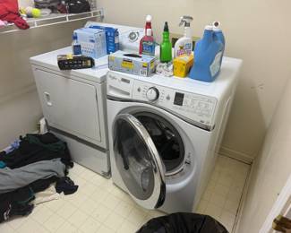 Washer and dryer