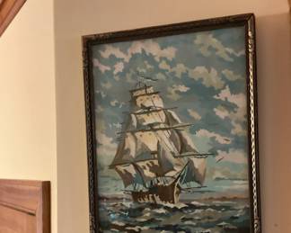 Wall Art Sailing ship