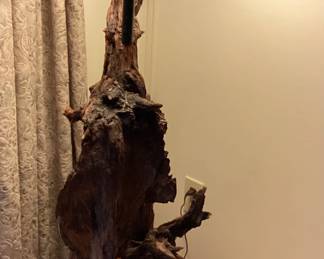 Driftwood Floor Lamp