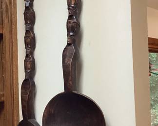 Wooden Fork and Spoon