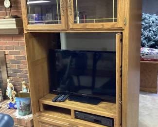 Oak TV Stand