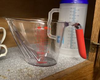 Measuring Bowl and Water bottle