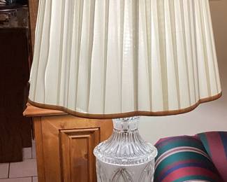 Vintgage Glass Lamp