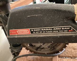 Radial Arm Saw