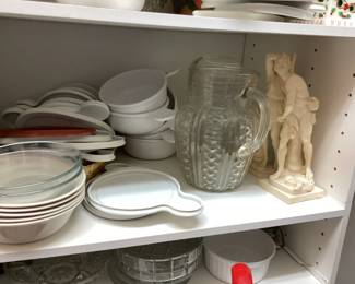 Dishes and Pticher