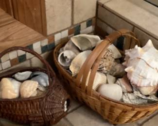 Baskets of shells