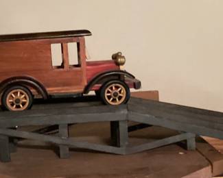 Hand Made Wood Truck