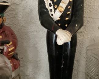 Vintage liquore Galliano Italian Soldier decanter