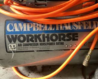 Campbell Hausfeld Workhorse 3.5 HP Air Compressor