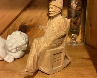 Chinese Man in a Rocker