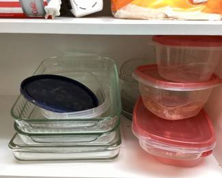 Pyrex and storage containers