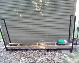 8 ft log holder