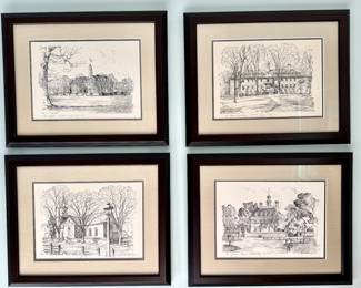 Williamsburg Scenes - signed