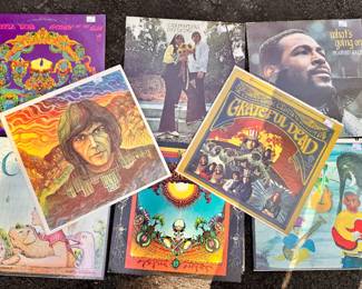 we have hundred of super collectible LP's - all in pristine condition