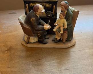 Normal Rockwell "First Annual Visit" Figurine 