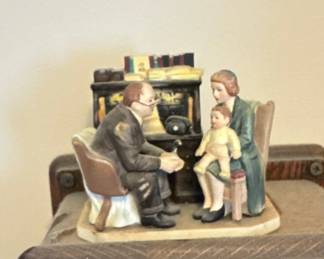 Normal Rockwell "First Annual Visit" Figurine 