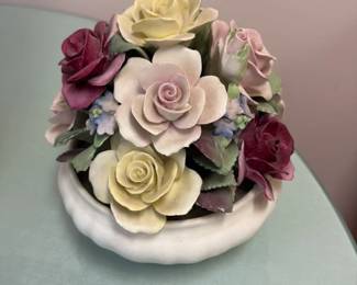Porcelain Floral Arrangement 