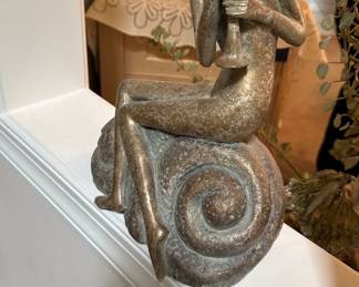 Art Nouveau Figural Bronze Sculpture 
