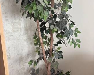 Artificial Ficus Tree in Decorative Pot 