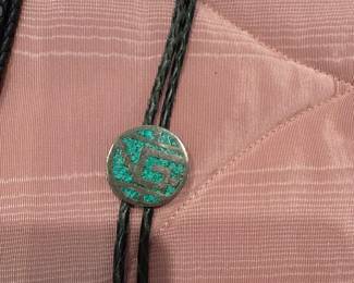 turquoise bolo tie 