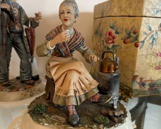 Capodimonte Porcelain Figurine 