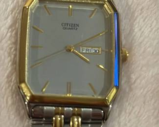 Citizen Two Tone Quartz Watch 