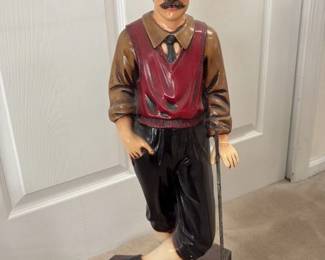 Vintage Golfer Figurine 