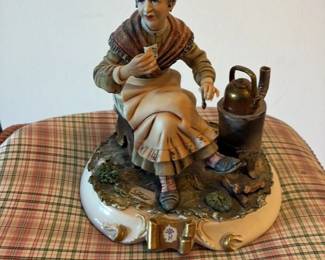 Capodimonte Porcelain Figurine 