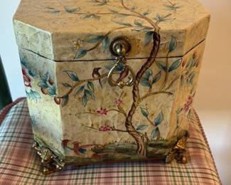 Antique Decorative Jewelry Box 